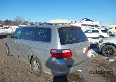 2007 Honda Odyssey Ex из США, поврежденный, VIN 5FNRL38487B457819